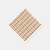 Dainty Pink Floral Patterned Servet (Hoek)