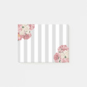 Dainty, Roos en Stripes Post-it® Notes (Voorkant)