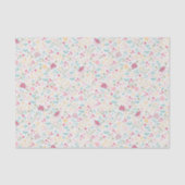 Dainty Spring Floral Pattern Tissuepapier (Voorkant)
