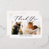 Dainty Sprinkles FOLIE Dank u Briefkaart (Voorkant / Achterkant)