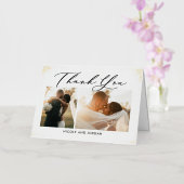 Dainty Sprinkles FOLIE Foto Hartelijk dank Folie Wenskaart (Orchidee)