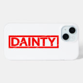 Dainty Stamp Case-Mate iPhone Case (Achterkant (horizontaal))