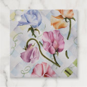 Dainty Sweetpeas Bedankjes Labels (Voorkant)