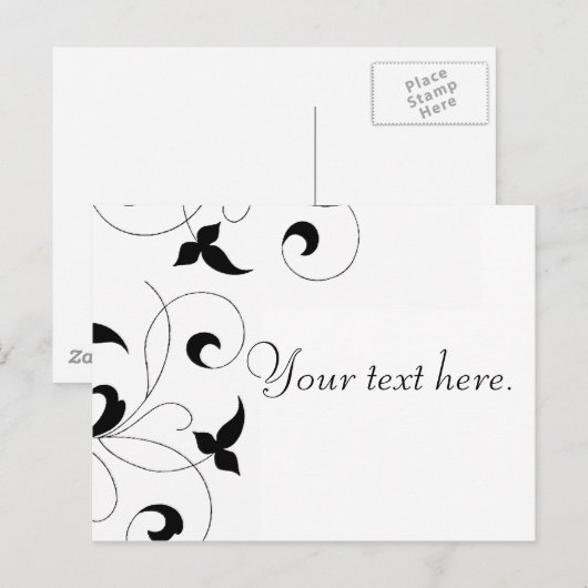 Dainty Vine Briefkaart (Voorkant / Achterkant)