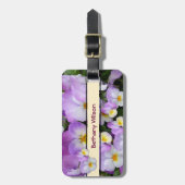 Dainty Violas ~ Bagagelabel (Voorkant verticaal)