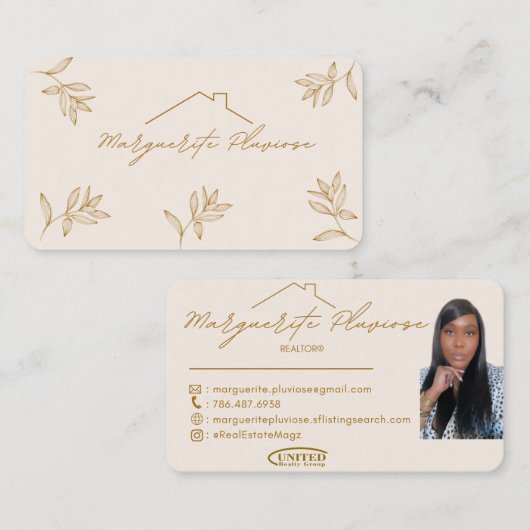 Dainty Visitekaartje (Voorkant / Achterkant)