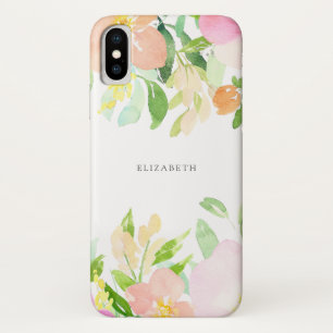 Dainty Waterverf Flowers   Pastel Floral Case-Mate iPhone Case