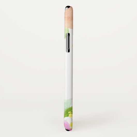 Dainty Waterverf Flowers | Pastel Floral Case-Mate iPhone Case (Achterkant / rechts)