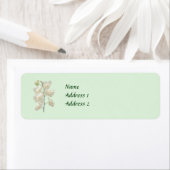 Dainty White Orchids Wedding Products Etiket (Insitu)