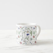 Dainty wilde bloemen espresso kop (Voorkant rechts)