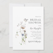 Dainty Wildflower Vrijgezellenfeest Kaart (Voorkant)