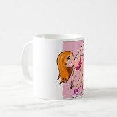 Dainty Workout Girl Koffiemok (Voorkant links)