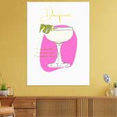 Daiquiri Cocktail Art Print (Insitu (Woonkamer))