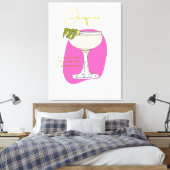 Daiquiri Cocktail Art Print (Insitu (Slaapkamer))