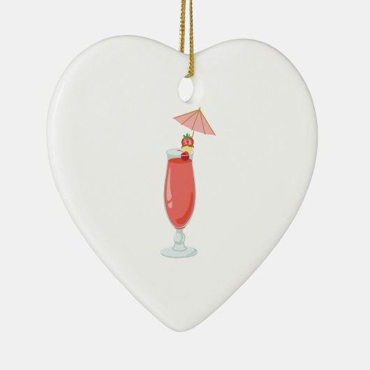 Daiquiri Cocktail Keramisch Ornament (Rechts)