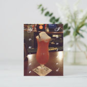 Daiquiri Cocktail Party Invitation Uitnodiging Briefkaart (Staand voorkant)