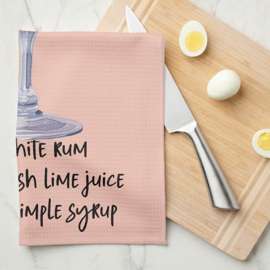 Daiquiri Cocktail Recipe Theedoek (Quarter Fold)