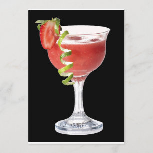 Daiquiri Party Invitation Kaart
