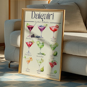 Daiquiri Print   Trendy kunst aan de muur