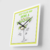 DAIQUIRI RECEPT COCKTAIL KUNST VIERKANTE KLOK (Hoek)
