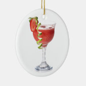 Daiquiri Strawberry Ornament (Rechts)