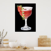 Daiquiri Strawberry POSTER Print (Keuken)
