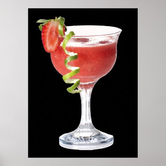 Daiquiri Strawberry POSTER Print (Voorkant)