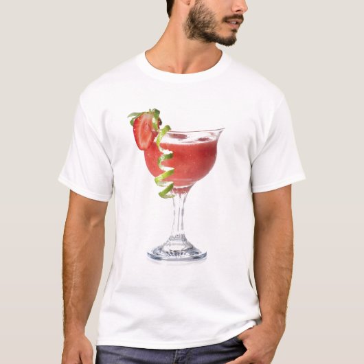 Daiquiri Strawberry T-Shirt (Voorkant)
