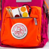 Dairy Allergy Badge Ronde Button 4,0 Cm