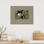 Dairy Cattle Poster (Keuken)