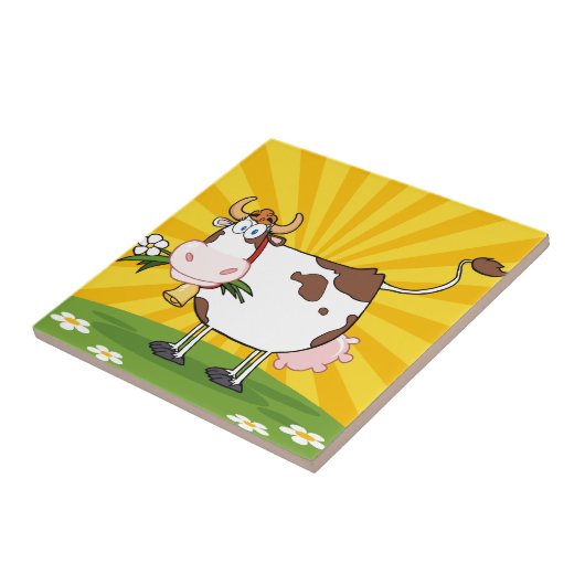 Dairy Cow Tegeltje (Zijkant)