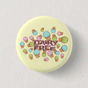 Dairy Cream Ice Cream Ronde Button 3,2 Cm