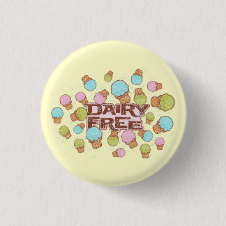 Dairy Cream Ice Cream Ronde Button 3,2 Cm