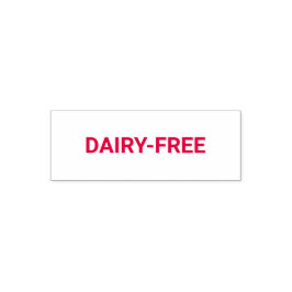 Dairy-free Allergy Friendly Zelfinktende Stempel