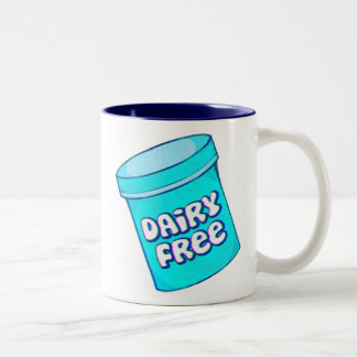 Dairy Free Ice Cream Vegan Tweekleurige Koffiemok