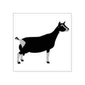 Dairy Goat Rubberstempel (Afrduk)
