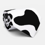 Dairy Man Koe Print Stropdas (Opgerold)