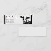 Dairy of Holstein Cattle Ranch Mini Visitekaartje (Voorkant / Achterkant)