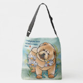 DAISEE MAE-tekst - Ontwerpkruis of -canvas tas (Achterkant)