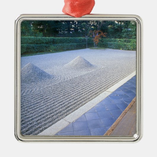 Daisen-in Temple Garden, Daitokuji, Kyoto, Japan Metalen Ornament (Voorkant)