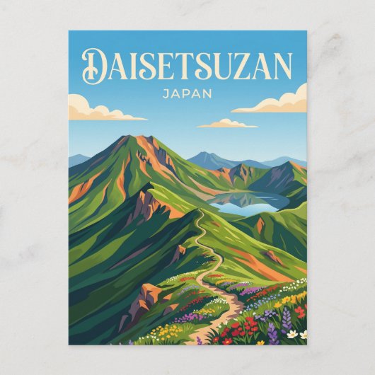 Daisetsuzan Nationaal Park Japan Briefkaart (Voorkant)