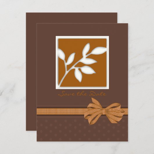 Daisia {naam} Save the Date-aankondigingen Save The Date (Voorkant / Achterkant)