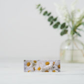 Daisies Abound [Skinny] Mini Visitekaartje (Staand voorkant)