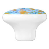 Daisies and Lace Keramische Knop (Zijkant)