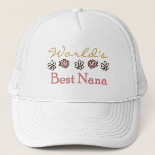 Daisies and Rozen World's Best Nana Tshirts Trucker Pet