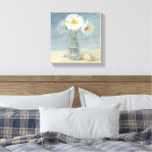 Daisies and Shells Canvas Afdruk (Insitu (Slaapkamer))