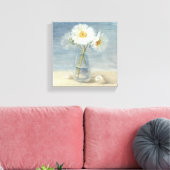 Daisies and Shells Canvas Afdruk (Insitu (Woonkamer))