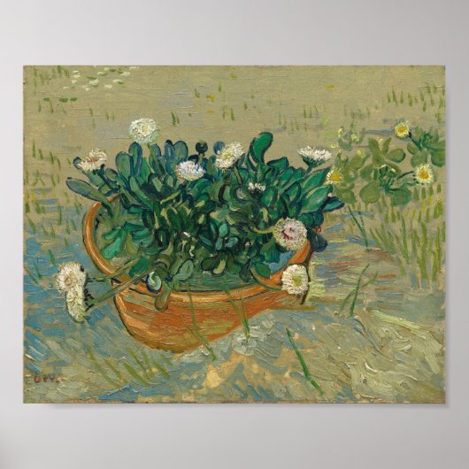 Daisies, Arles | Vincent van Gogh Poster (Voorkant)