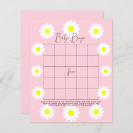 Daisies - Baby shower bingo