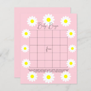 Daisies - Baby shower bingo